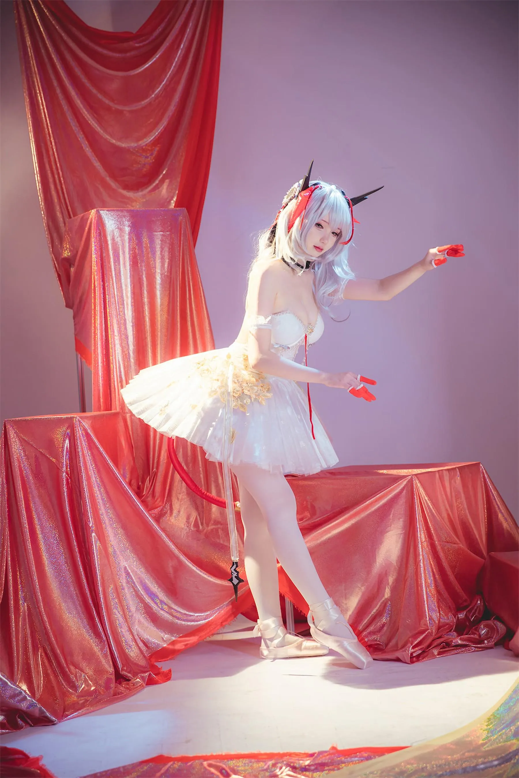 雪晴Astra – NO.39 明日方舟W芭蕾 [81P]插图3